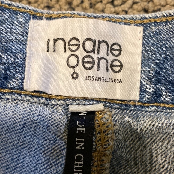 Insane Gene Distressed Jeans Size 1/24 in Like New Condition - Picture 6 of 11
